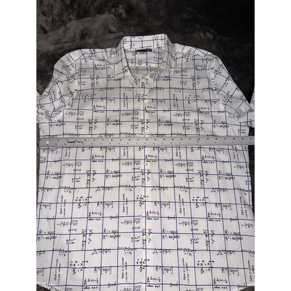 Murano Men's Dress Shirt With Long Sleeves - Picture 7 of 8